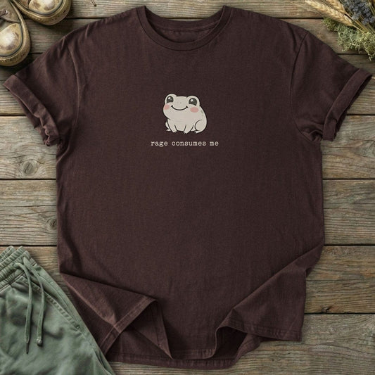 Printify T-Shirt Rage Consumes Me T-Shirt