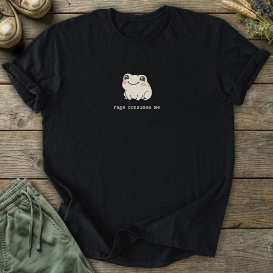 Printify T-Shirt Rage Consumes Me T-Shirt