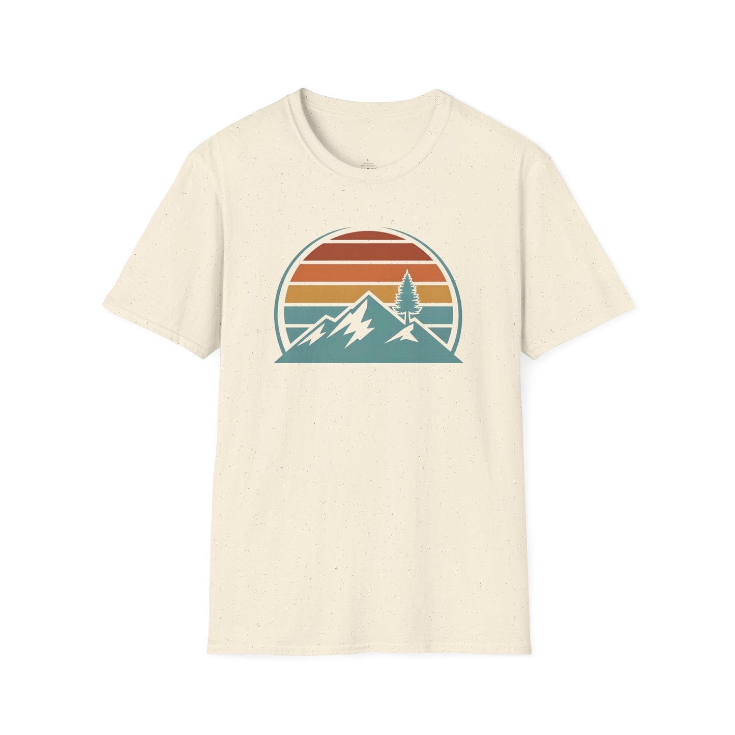 Printify T-Shirt Rainbow Mountain T-Shirt
