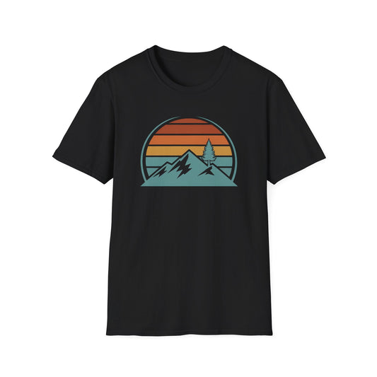 Printify T-Shirt Rainbow Mountain T-Shirt