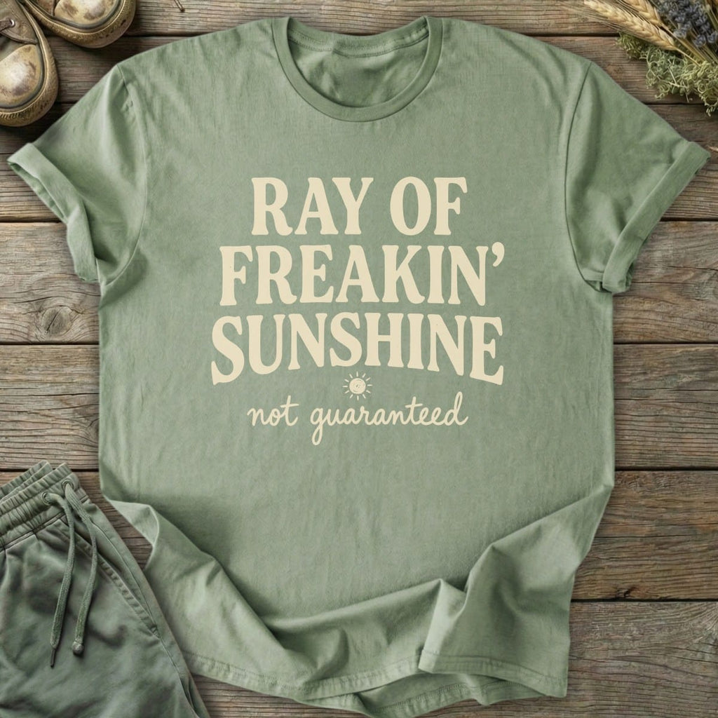 Printify T-Shirt Ray Of Freakin Sunshine T-Shirt