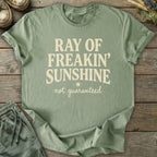 Printify T-Shirt Ray Of Freakin Sunshine T-Shirt