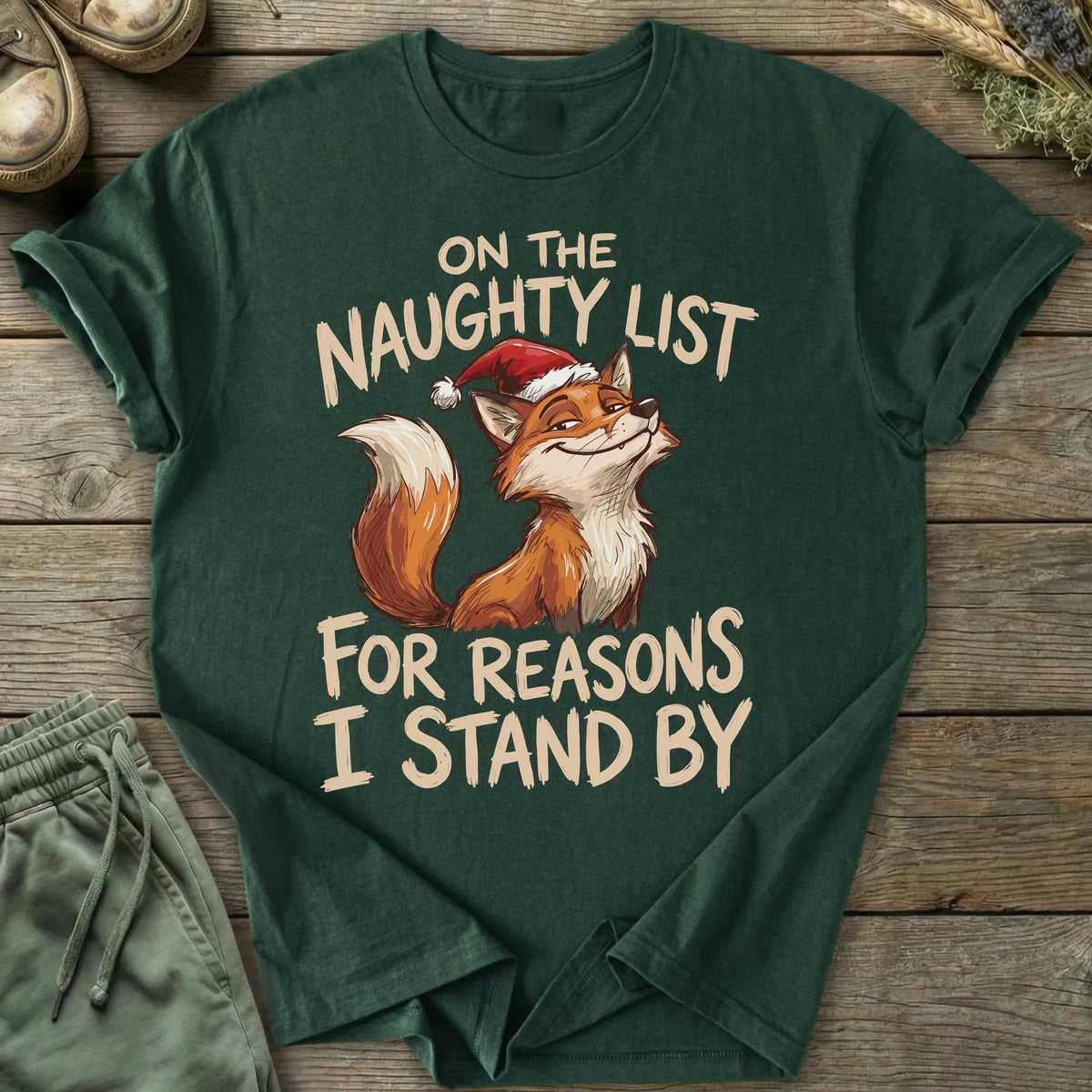 Printify T-Shirt Reasons I Stand By T-Shirt