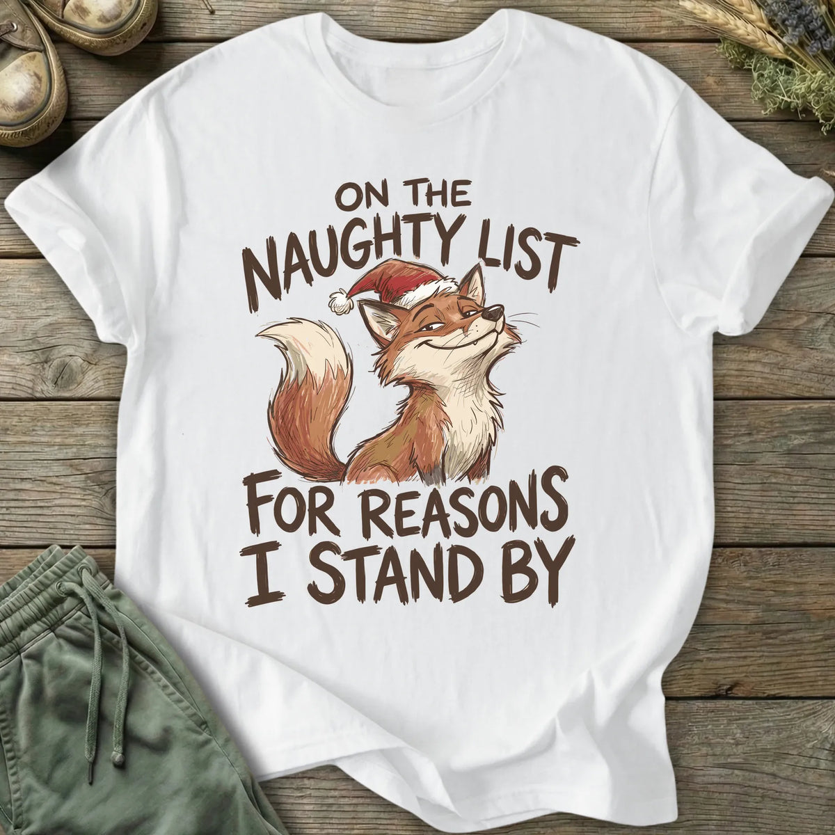Printify T-Shirt Reasons I Stand By T-Shirt