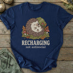 Printify T-Shirt Recharging T-Shirt