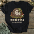 Printify T-Shirt Recharging T-Shirt