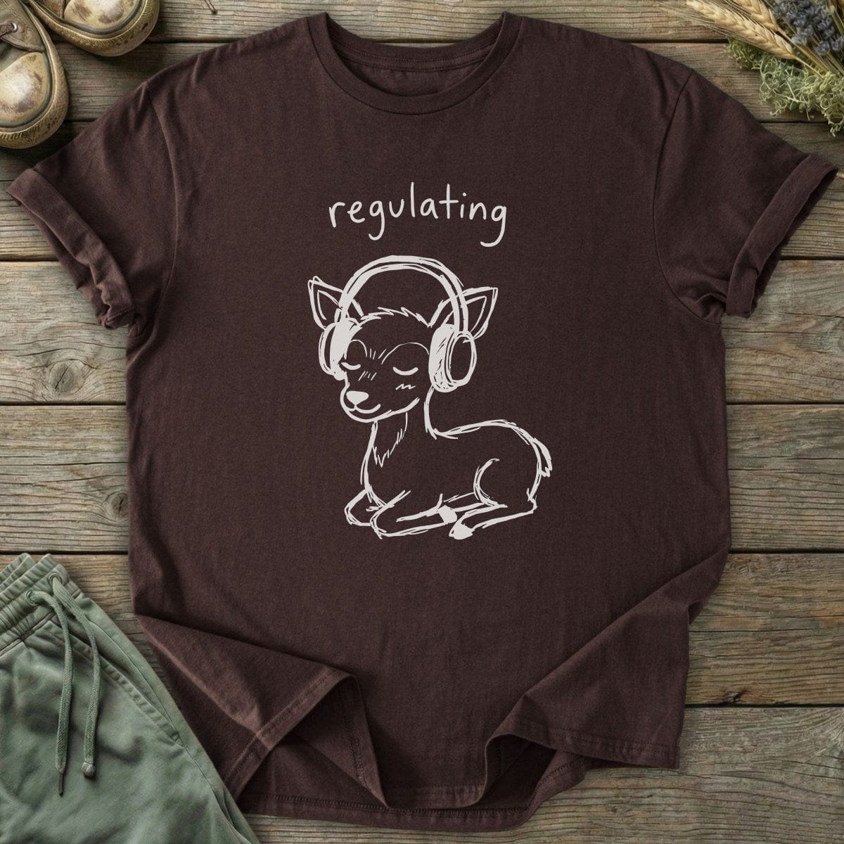 Printify T-Shirt Regulating Deer T-Shirt