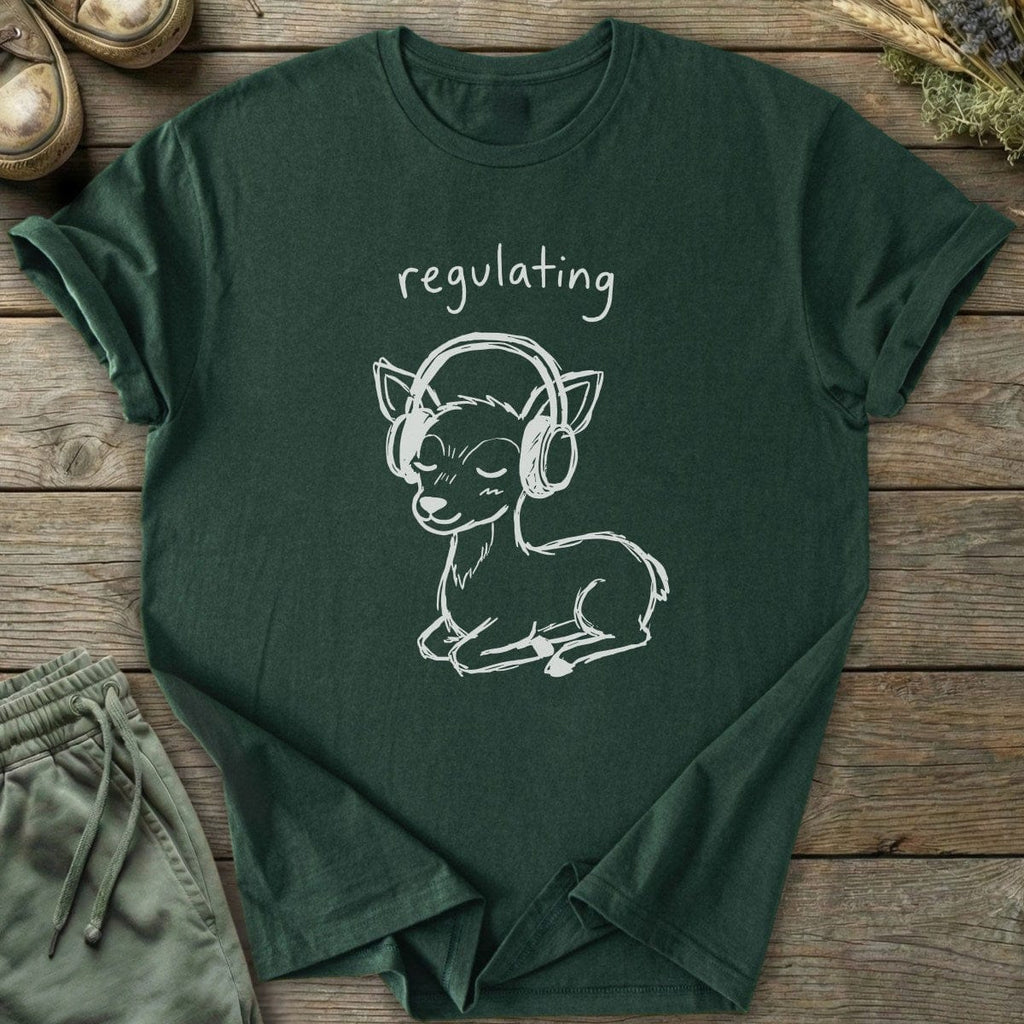Printify T-Shirt Regulating Deer T-Shirt