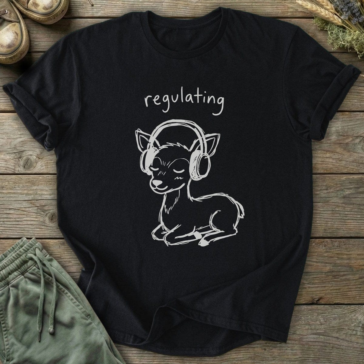 Printify T-Shirt Regulating Deer T-Shirt