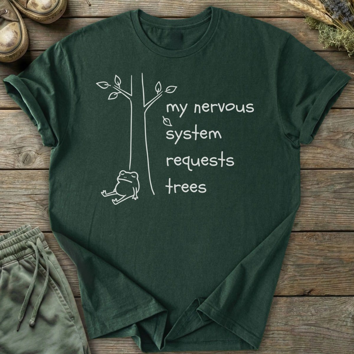 Printify T-Shirt Requests Trees T-Shirt