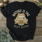 Printify T-Shirt Reset Button T-Shirt