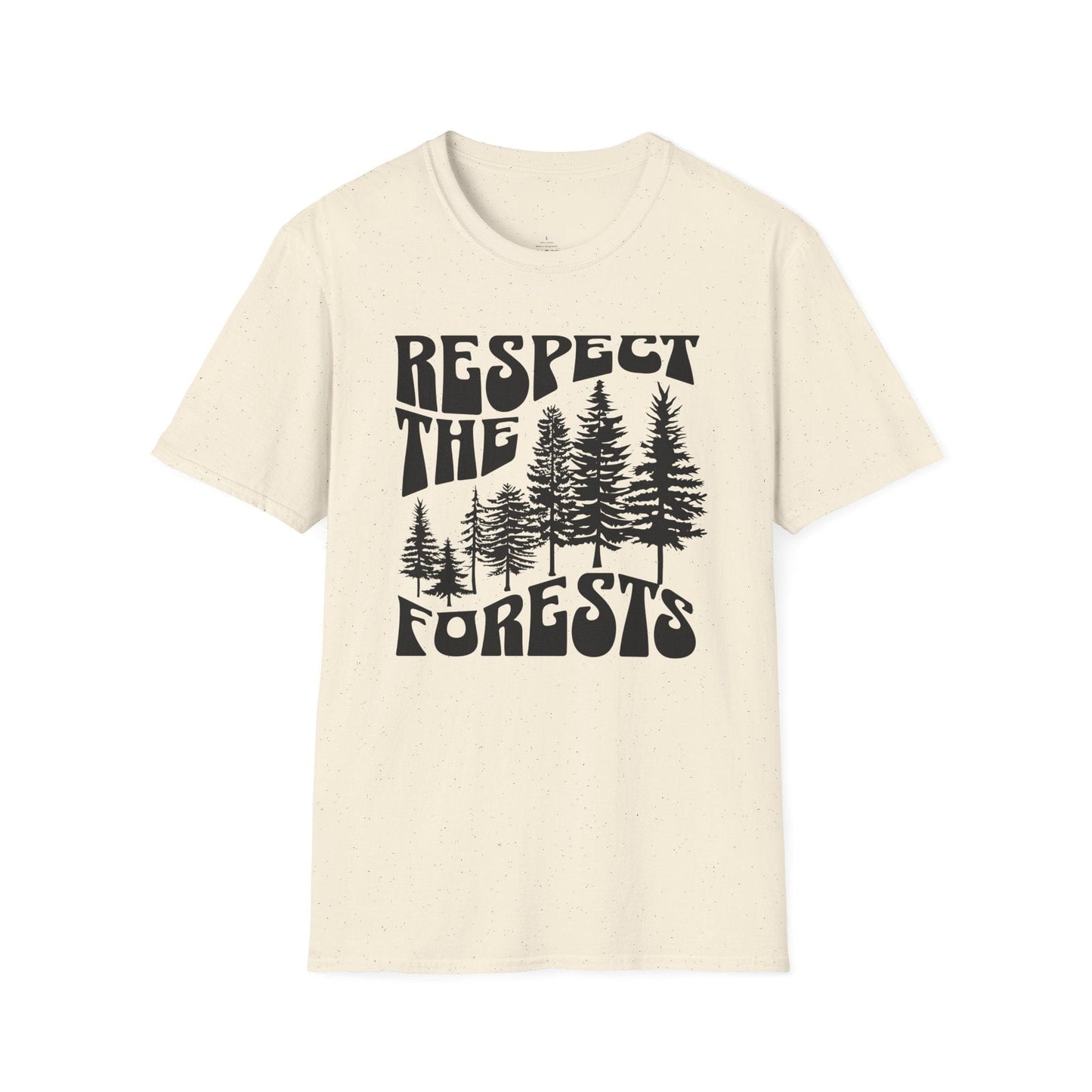 Printify T-Shirt Respect The Forests T-Shirt