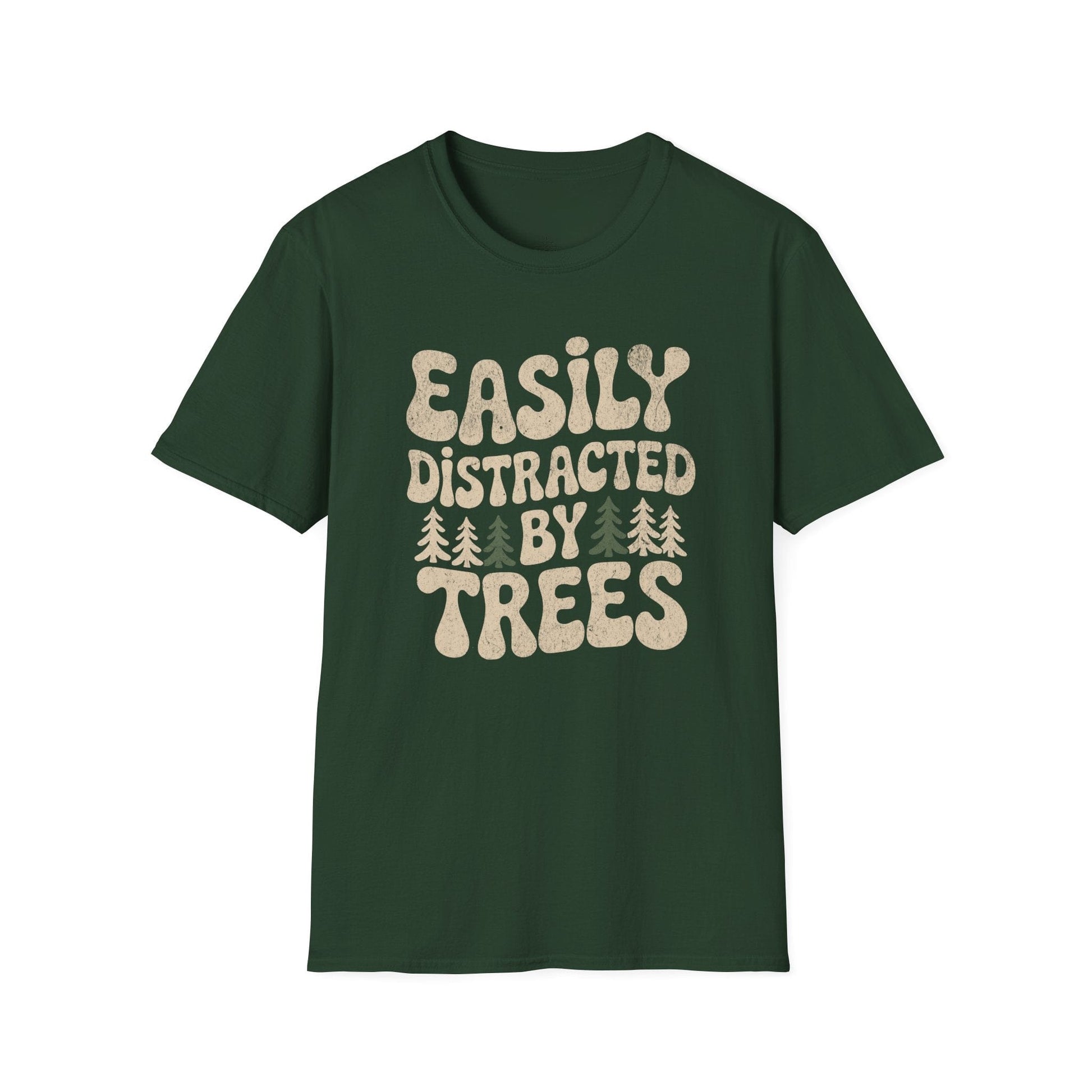 Printify T-Shirt Retro Tree Distraction T-Shirt