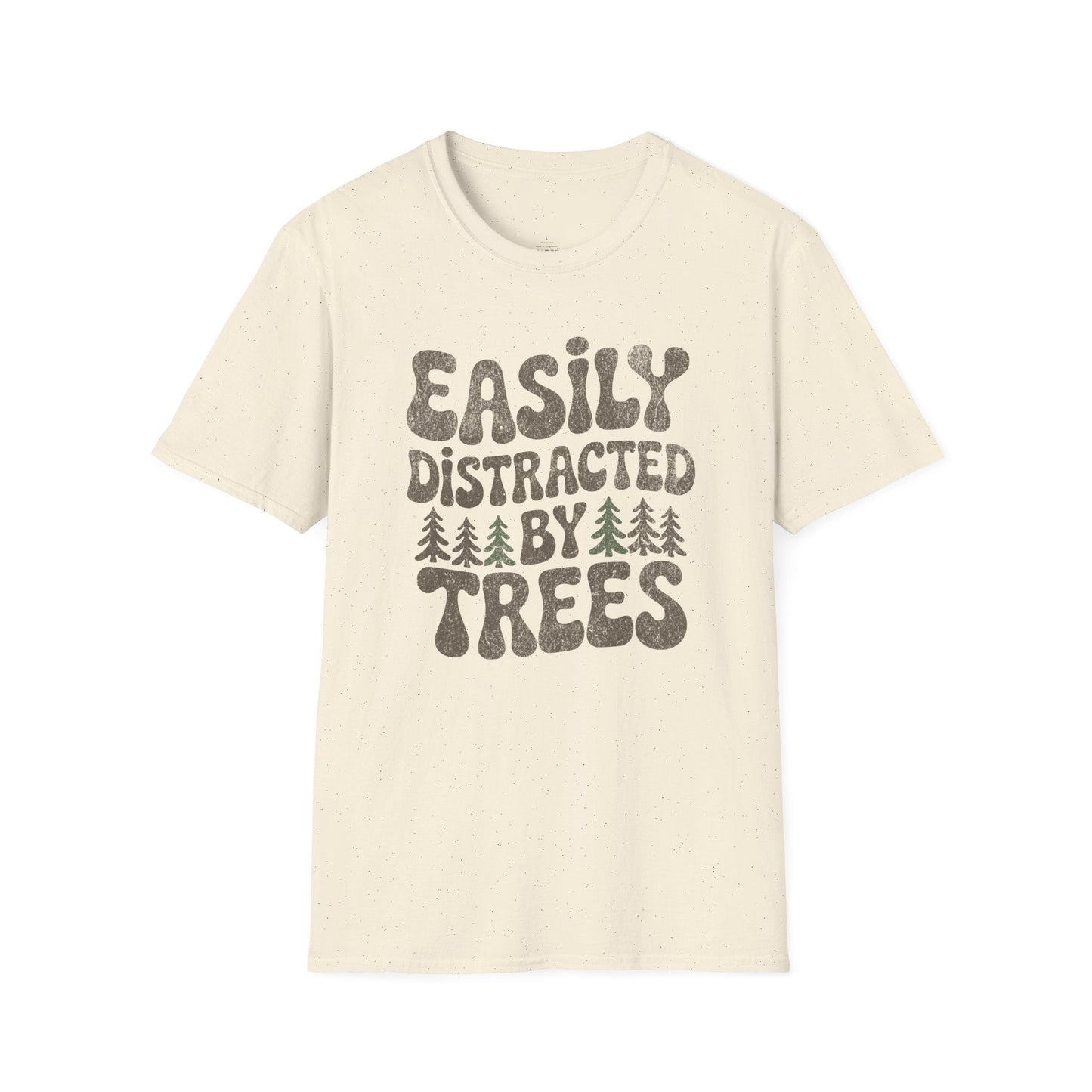 Printify T-Shirt Retro Tree Distraction T-Shirt