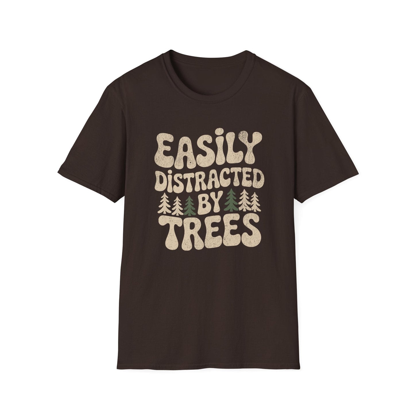 Printify T-Shirt Retro Tree Distraction T-Shirt