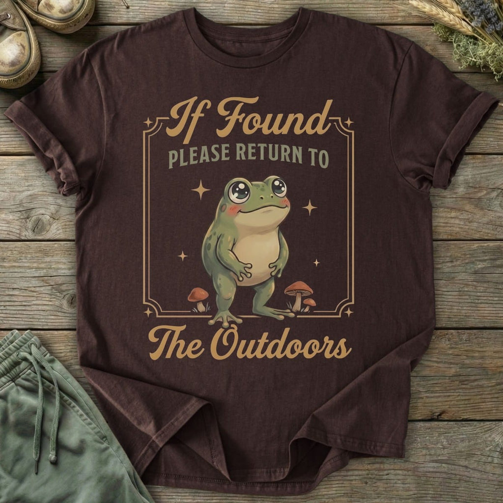 Printify T-Shirt Return To Outdoors T-Shirt