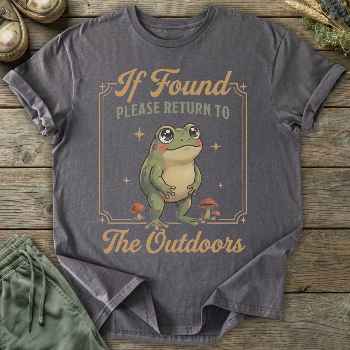 Printify T-Shirt Return To Outdoors T-Shirt