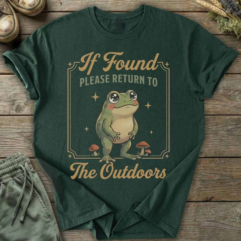 Printify T-Shirt Return To Outdoors T-Shirt