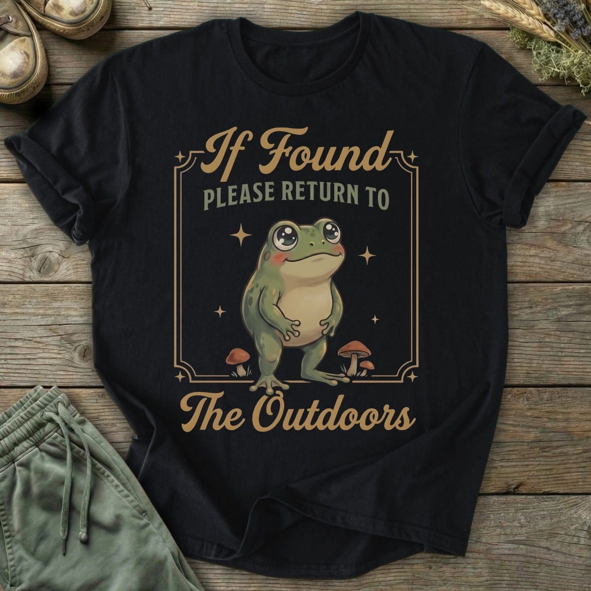 Printify T-Shirt Return To Outdoors T-Shirt