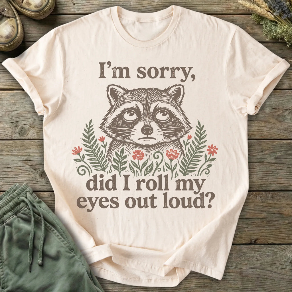 Printify T-Shirt Roll My Eyes T-Shirt