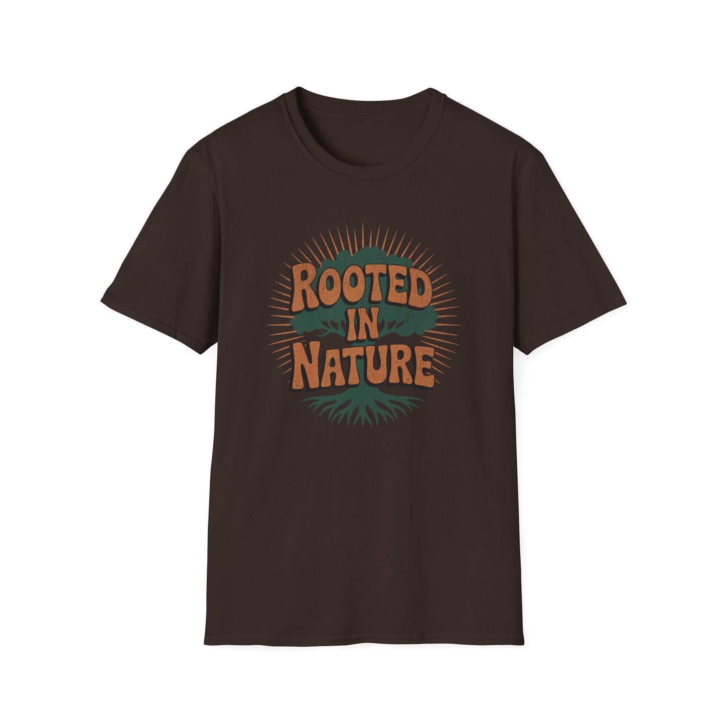 Printify T-Shirt Rooted in Nature Rays T-Shirt