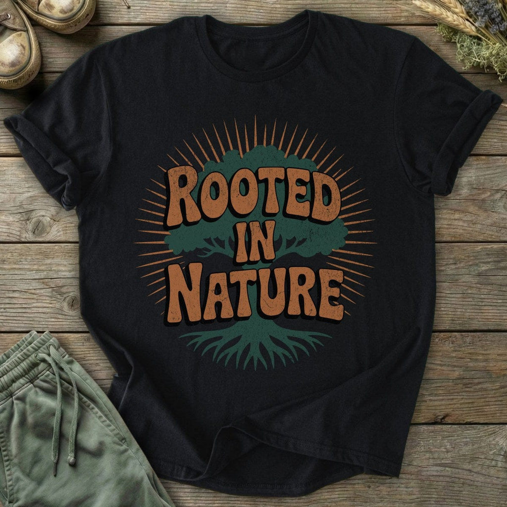 Printify T-Shirt Rooted in Nature Rays T-Shirt