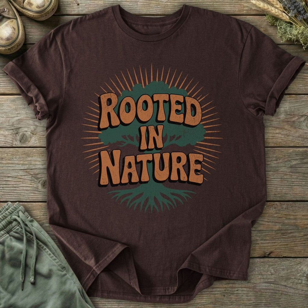 Printify T-Shirt Rooted in Nature Rays T-Shirt