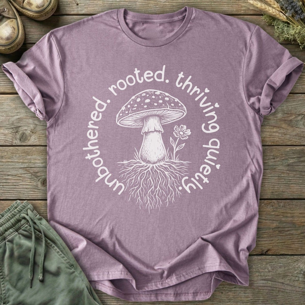 Printify T-Shirt Rooted Mushroom T-Shirt
