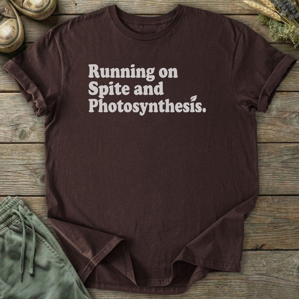 Printify T-Shirt Running On Spite T-Shirt