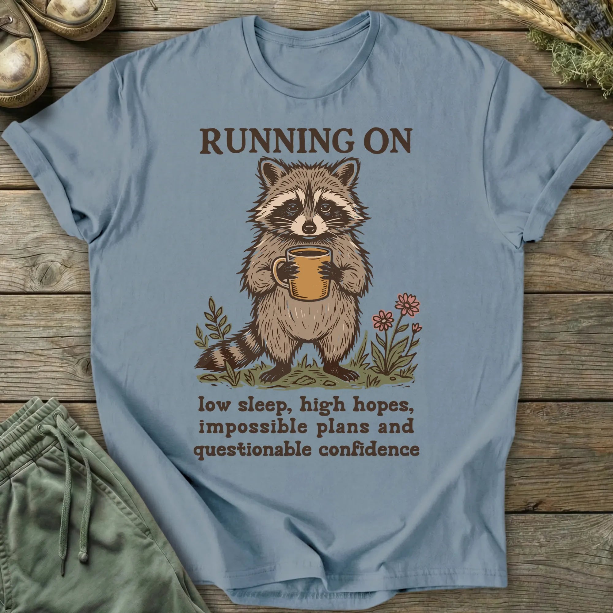 Printify T-Shirt Running On T-Shirt