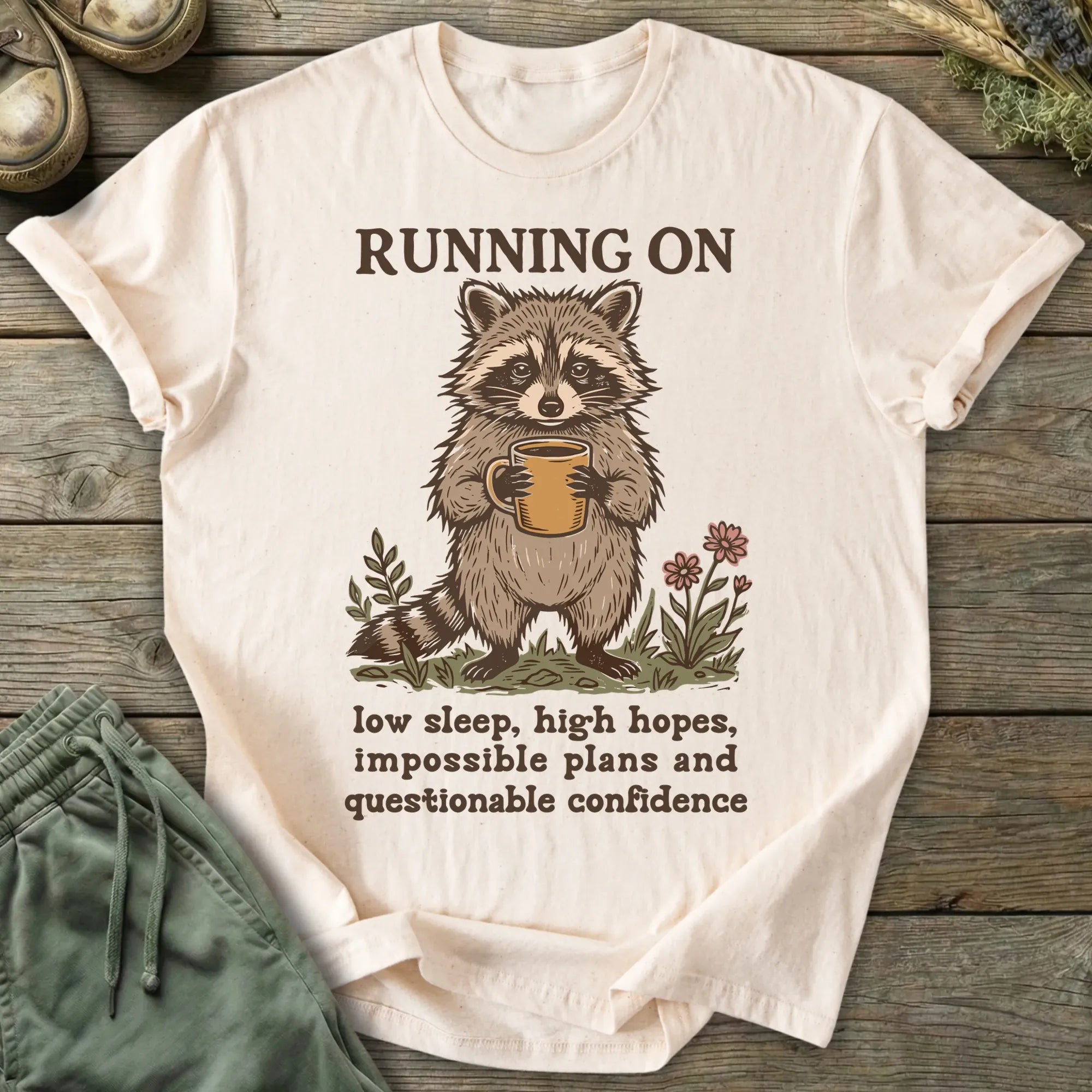 Printify T-Shirt Running On T-Shirt