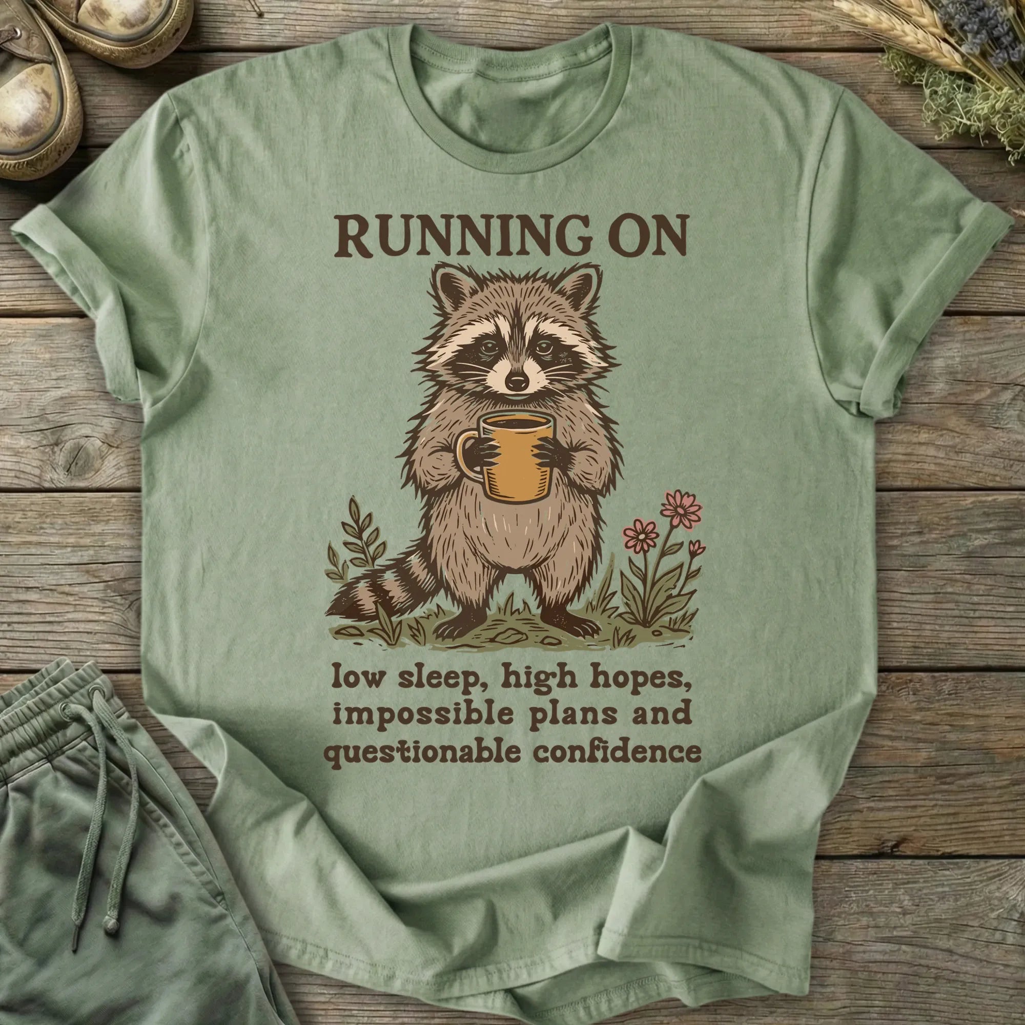 Printify T-Shirt Running On T-Shirt