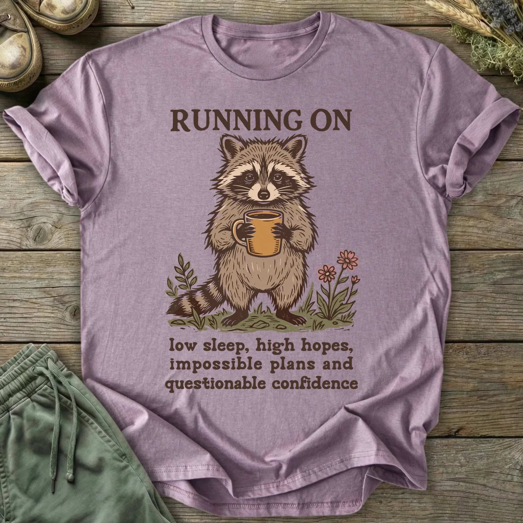 Printify T-Shirt Running On T-Shirt