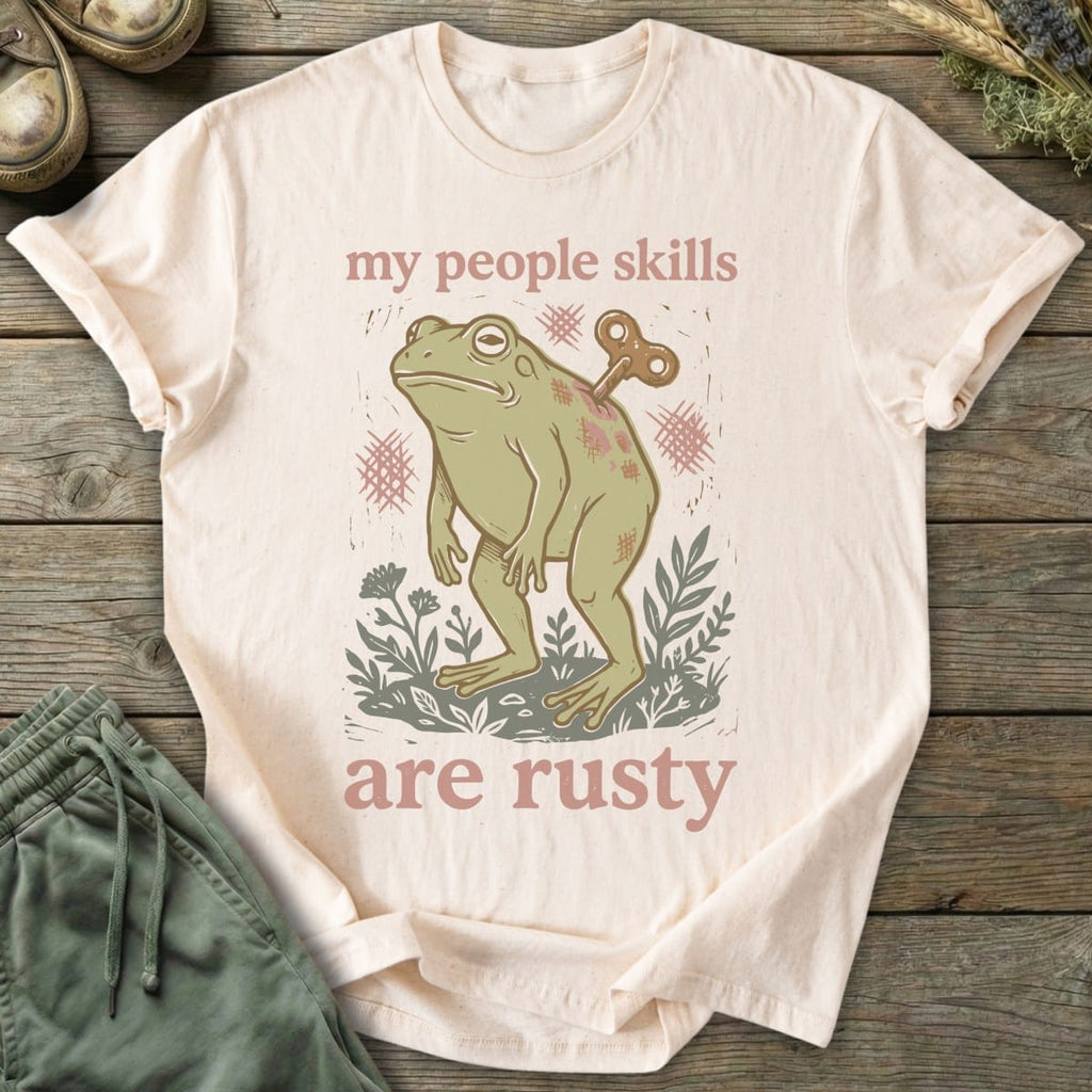 Printify T-Shirt Rusty Frog T-Shirt