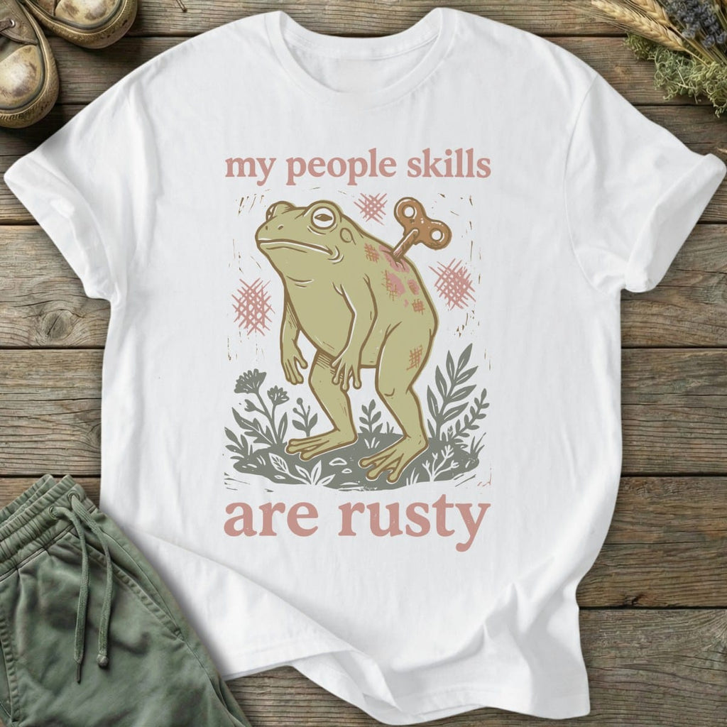 Printify T-Shirt Rusty Frog T-Shirt