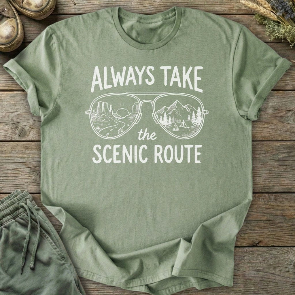 Printify T-Shirt Scenic Route T-Shirt