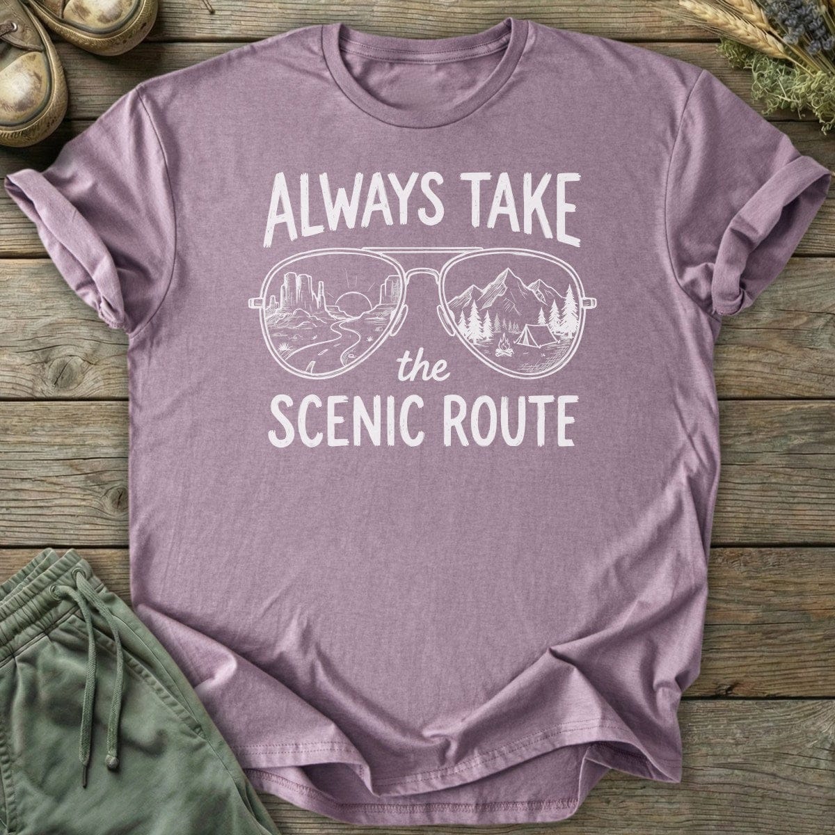 Printify T-Shirt Scenic Route T-Shirt