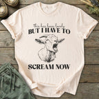 Printify T-Shirt Screaming Goat T-Shirt