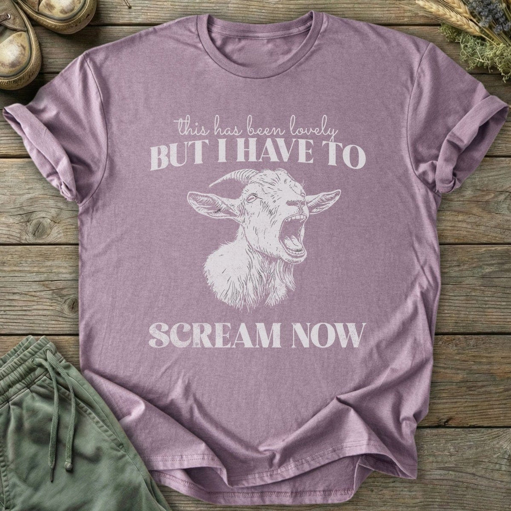 Printify T-Shirt Screaming Goat T-Shirt