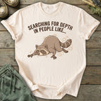Printify T-Shirt Searching For Depth T-Shirt