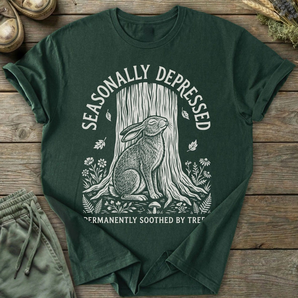 Printify T-Shirt Seasonally Depressed T-Shirt