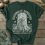 Printify T-Shirt Seasonally Depressed T-Shirt