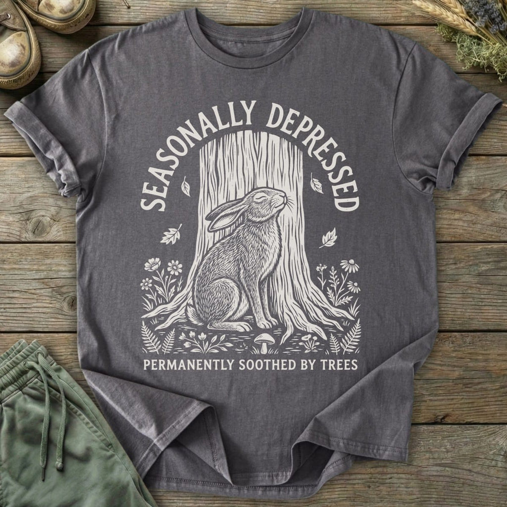 Printify T-Shirt Seasonally Depressed T-Shirt