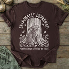 Printify T-Shirt Seasonally Depressed T-Shirt