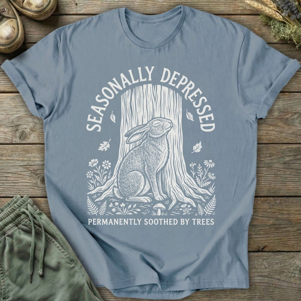 Printify T-Shirt Seasonally Depressed T-Shirt