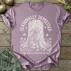 Printify T-Shirt Seasonally Depressed T-Shirt