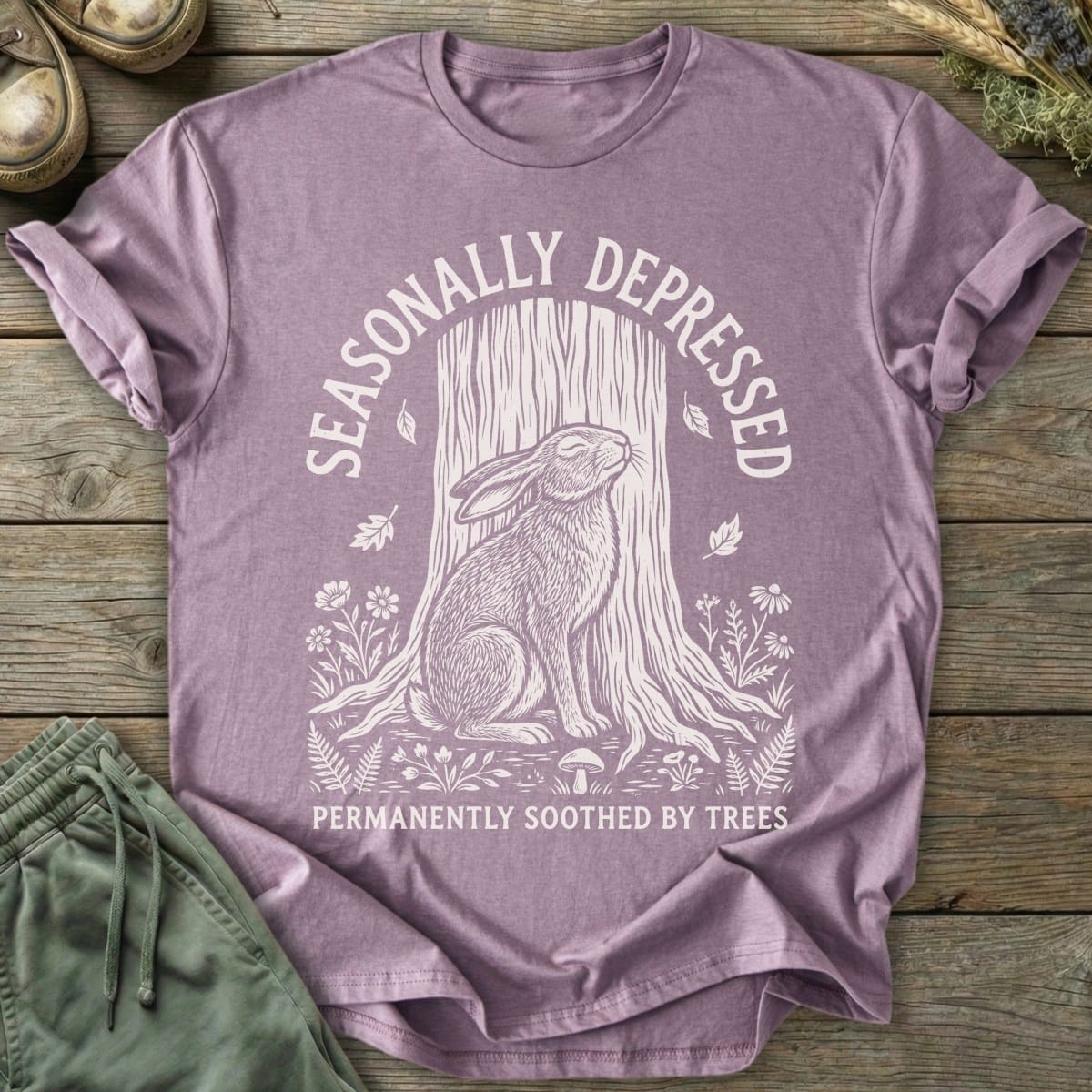 Printify T-Shirt Seasonally Depressed T-Shirt