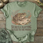 Printify T-Shirt Secretly Plotting T-Shirt