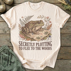 Printify T-Shirt Secretly Plotting T-Shirt