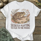 Printify T-Shirt Secretly Plotting T-Shirt